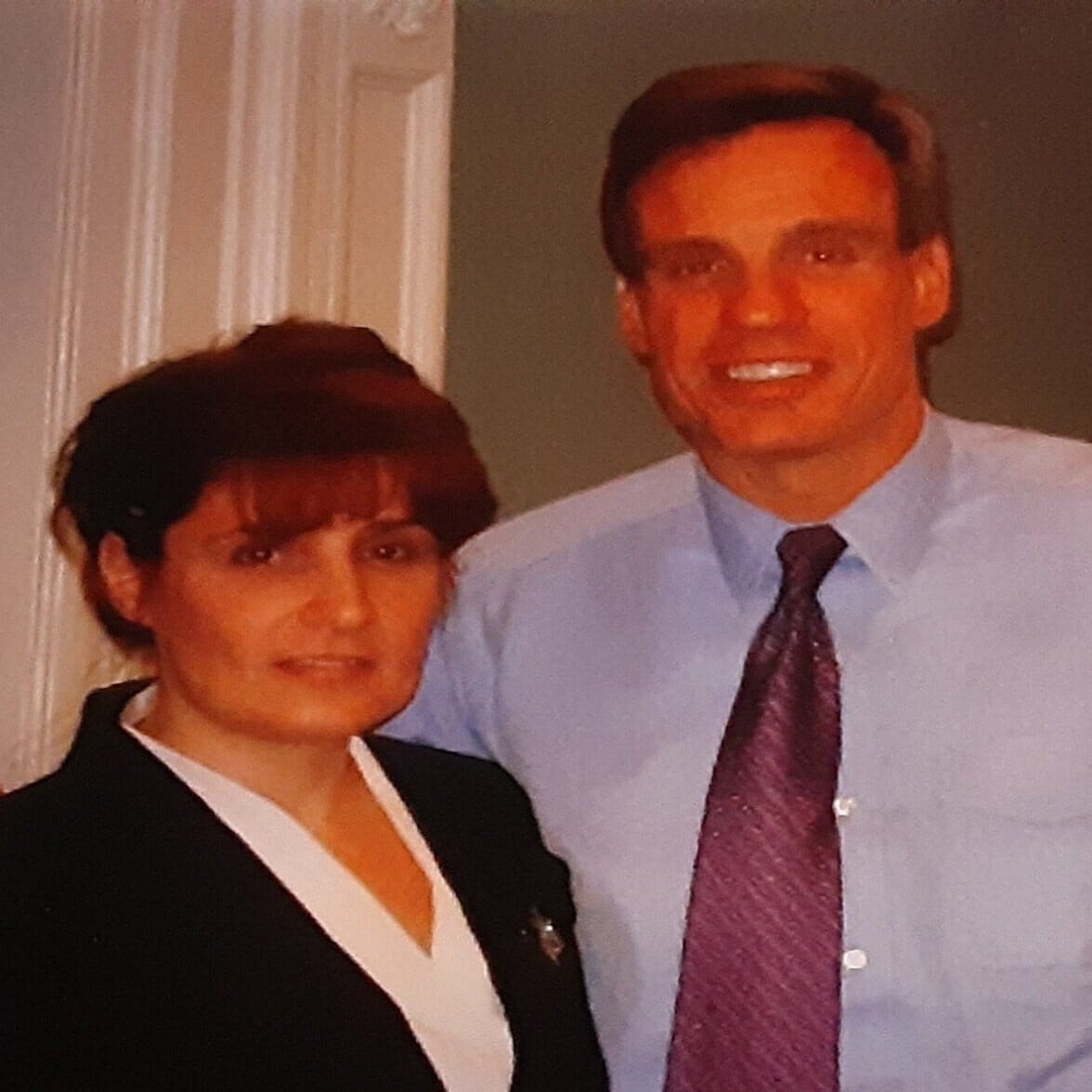 Jill Jacobs with Senator Warner
