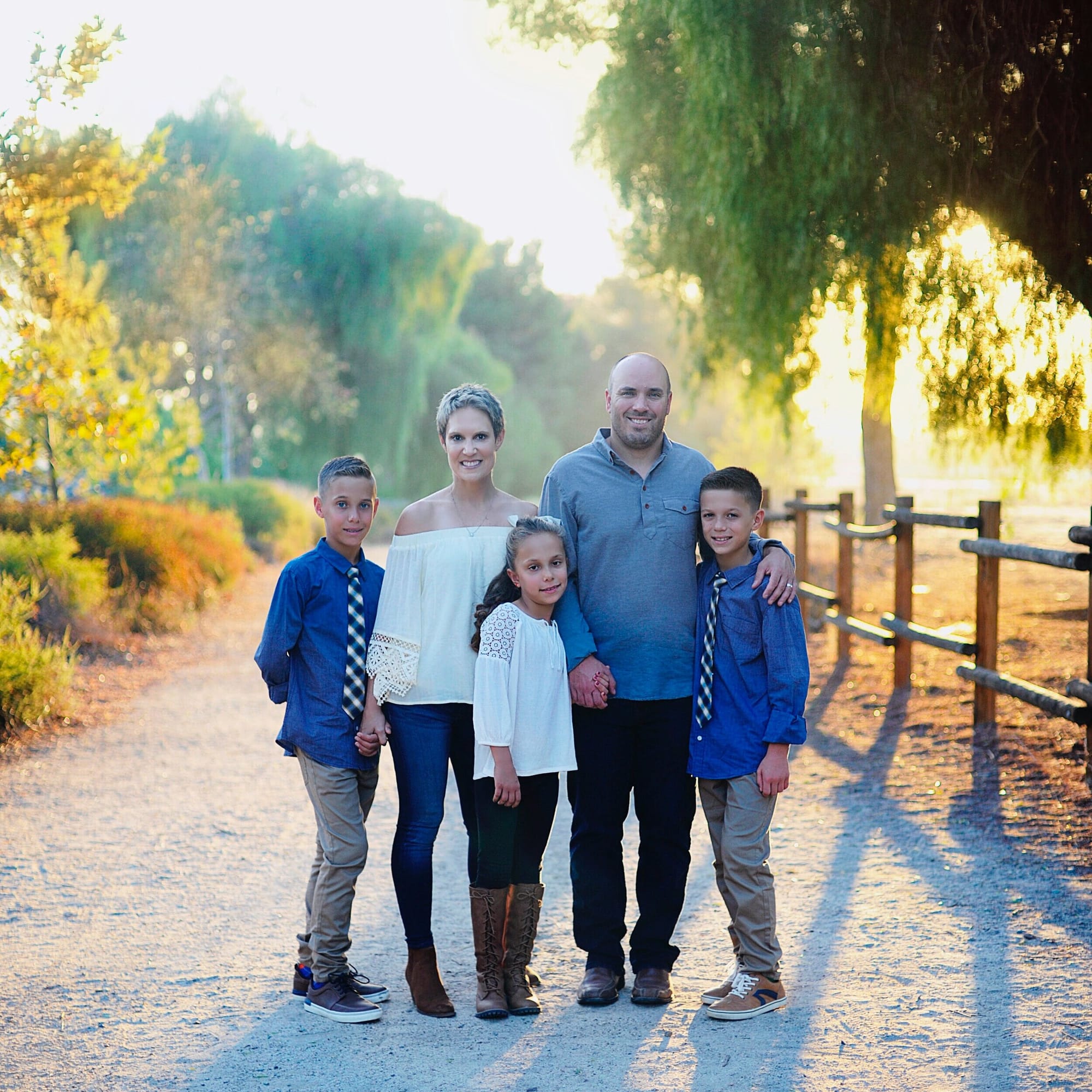 Angela Eilers and her family